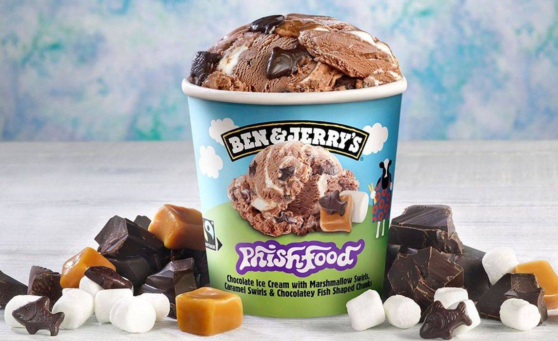 Ben & Jerry’s Phish Food Ice Cream 458ml