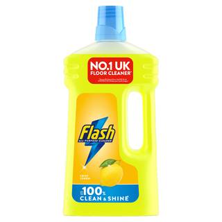 Flash Multipurpose Floor Liquid Cleaner Crisp Lemon 950ML