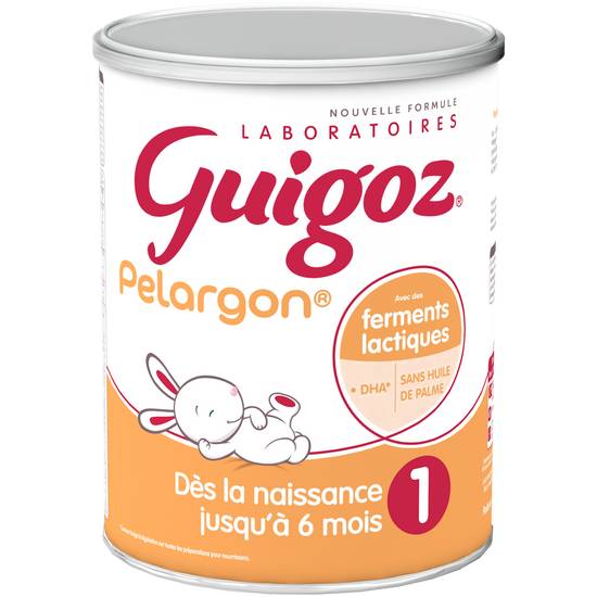 Nestlé Guigoz - Pelargon lait bébé en poudre jusqu'à 6 mois à 1er âge