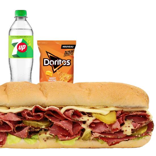 Menu SUB15 Pastrami