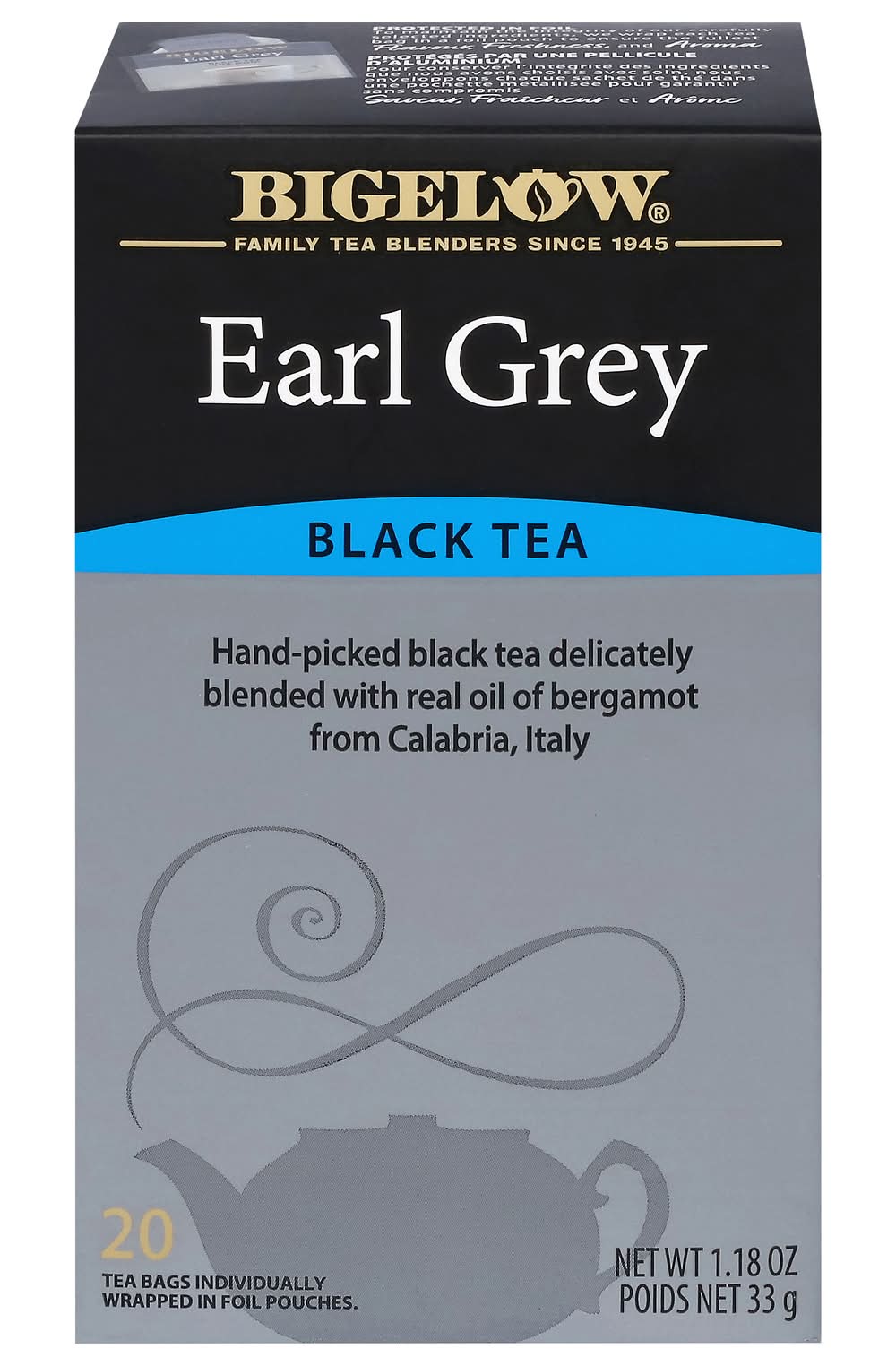 Bigelow Black Tea, Earl Grey (1.18 oz, 20 ct)