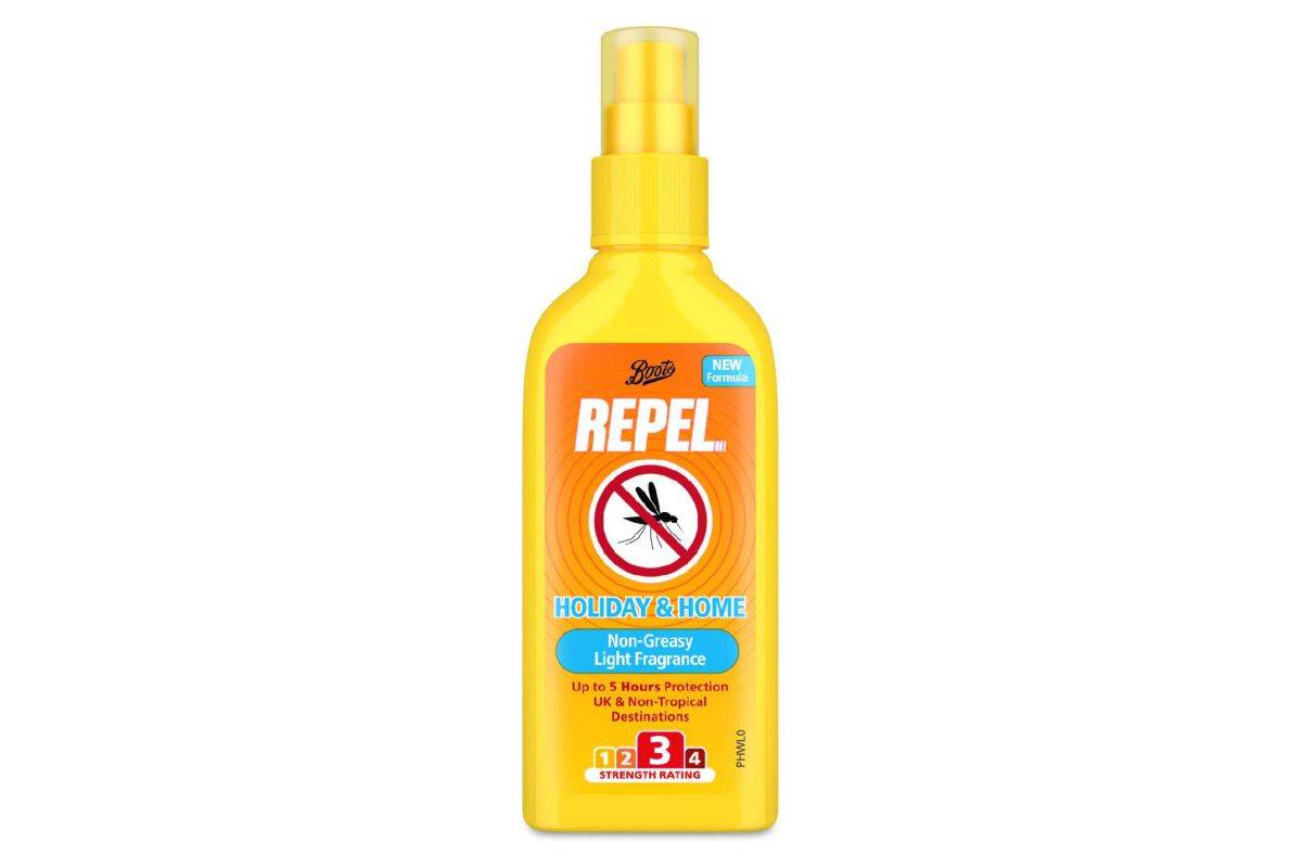 Boots Repel Holiday & Home Pump Spray 100ml