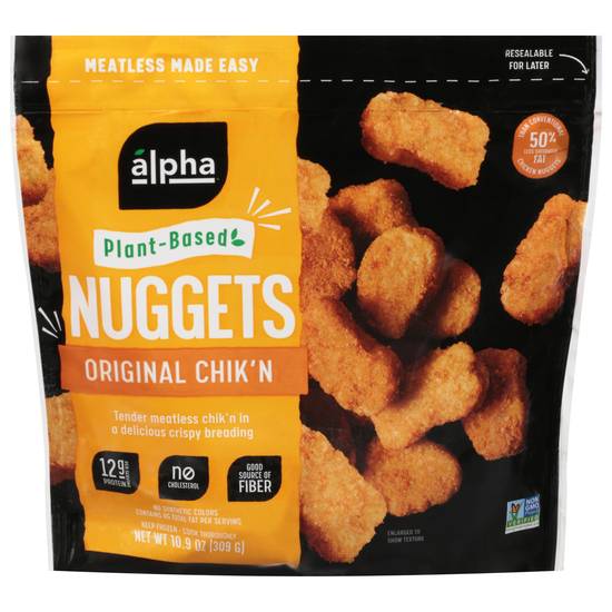 The Alpha Plant-Based Original Chick'n Nuggets (10.9 oz)