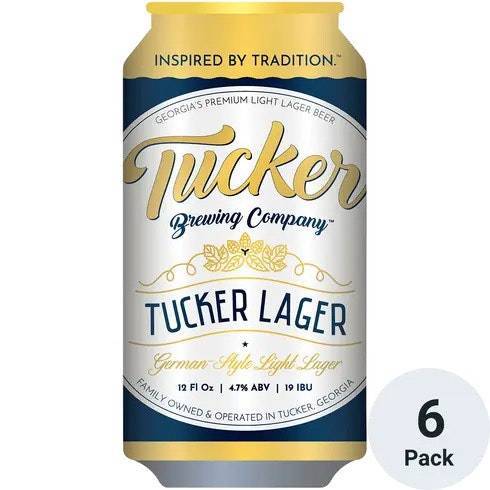 Tucker Brewing Tucker Lager (6x 12oz cans)