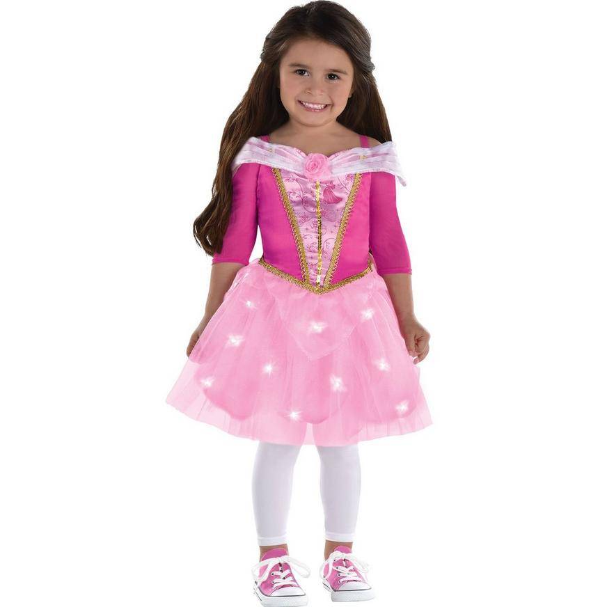 Kids' Light-Up Aurora Costume - Disney Sleeping Beauty - Size - M