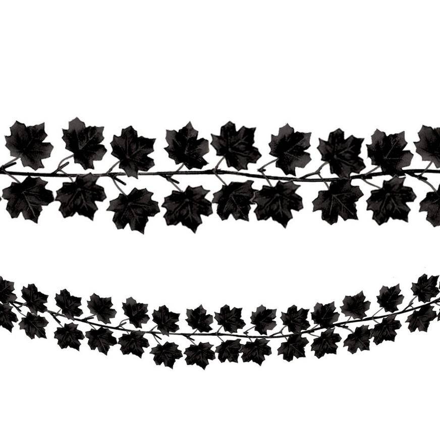 Black Leaf Garland