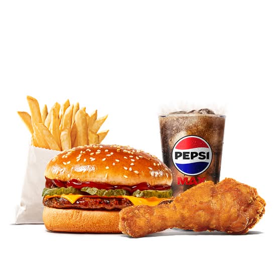 Cheeseburger King Box