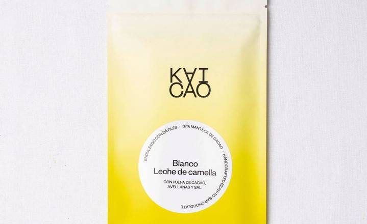 Kaicao | Chocolate Branco 37% com Leite de Camelo