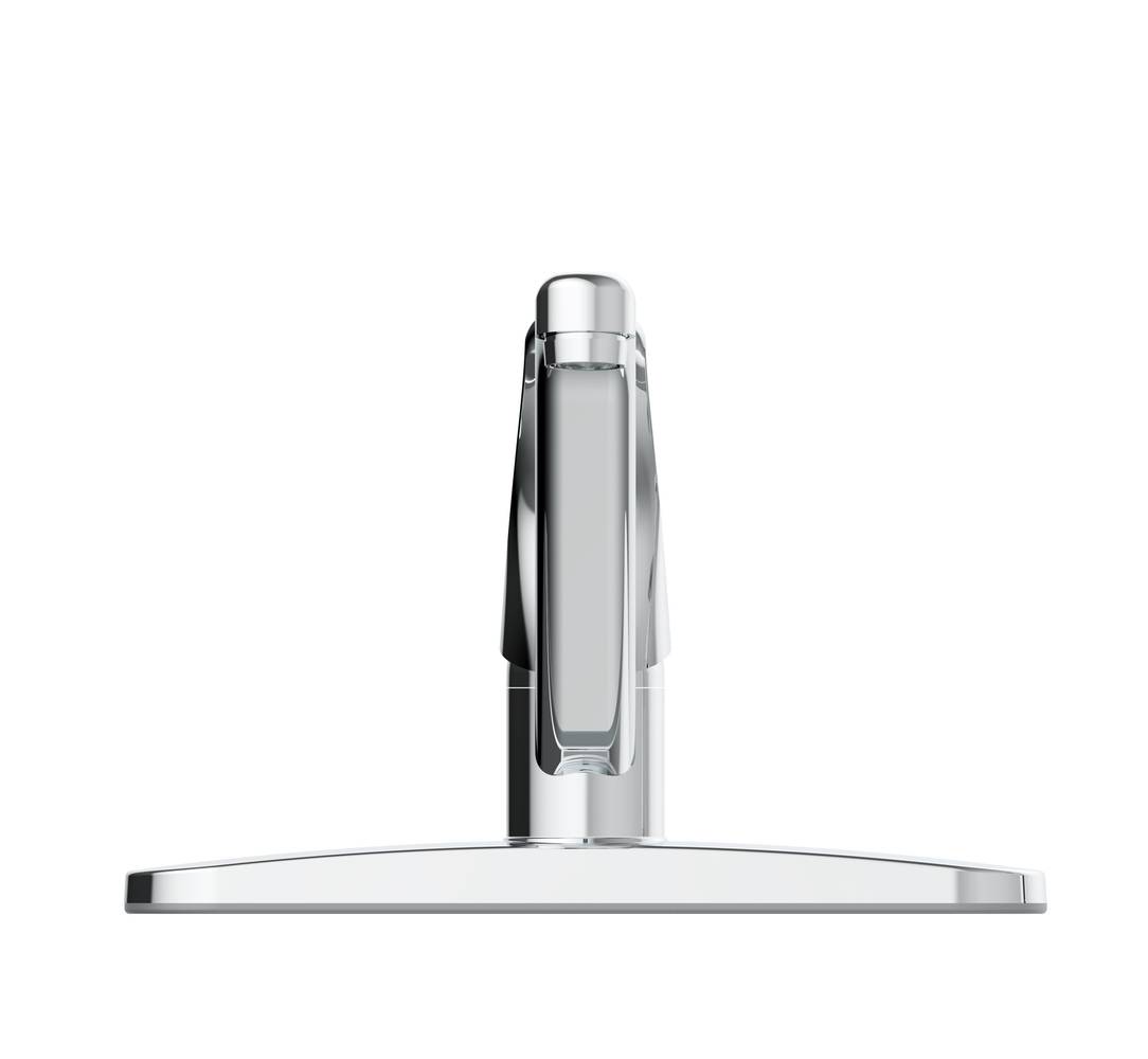 Project Source WAKEBRIDGE Polished Chrome Single Handle Kitchen Faucet (Deck Plate Included) | 67896W-2101