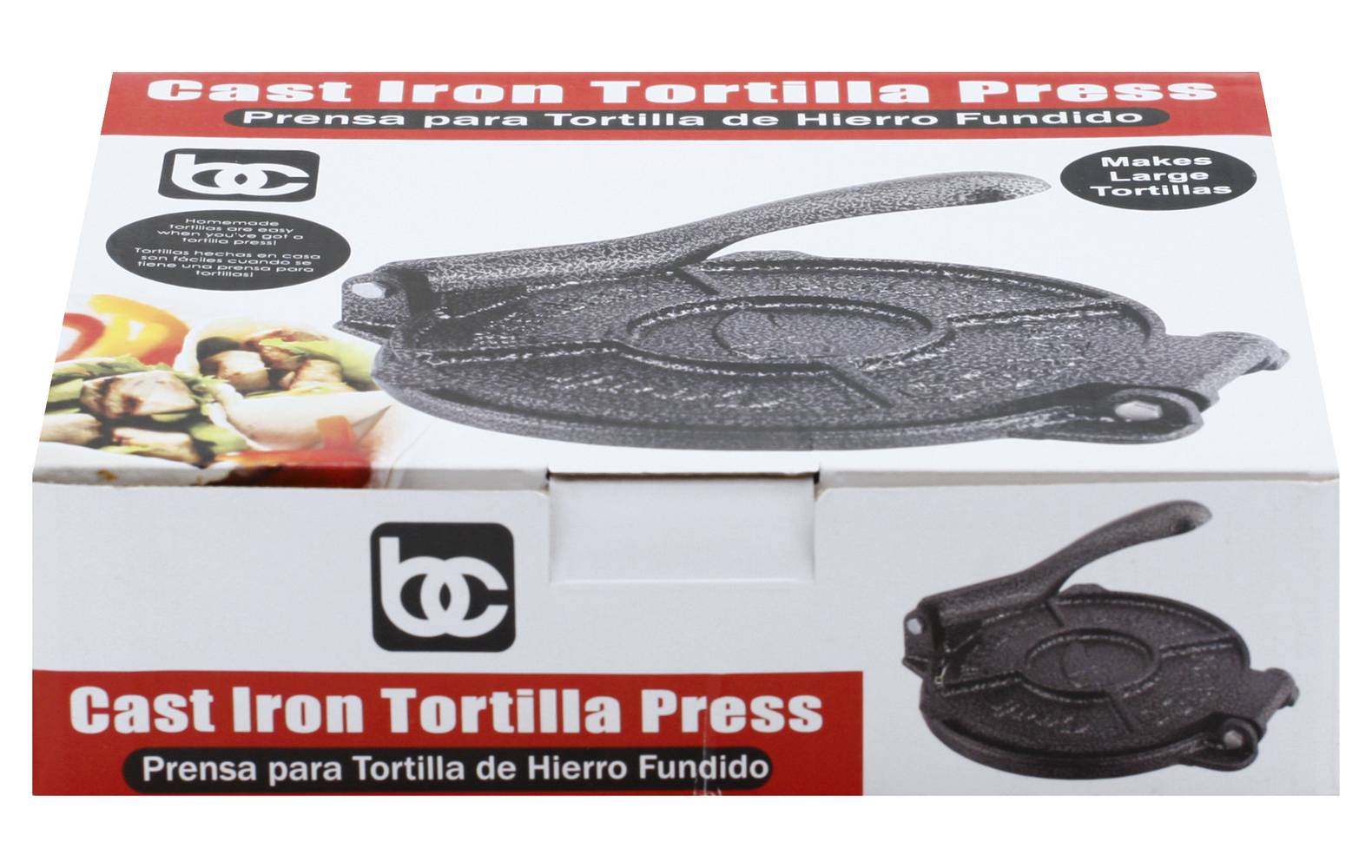 BC Cast Iron Tortilla Press