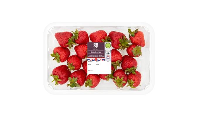 Co-op British Strawberries Large Punnet 500g