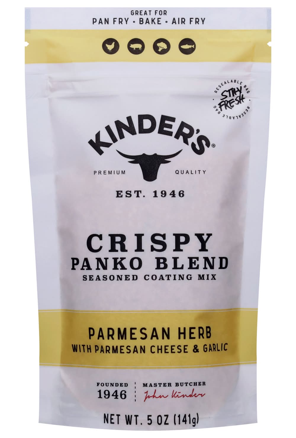 Kinder's Crispy Parmesan Herb Panko Blend (5 oz)