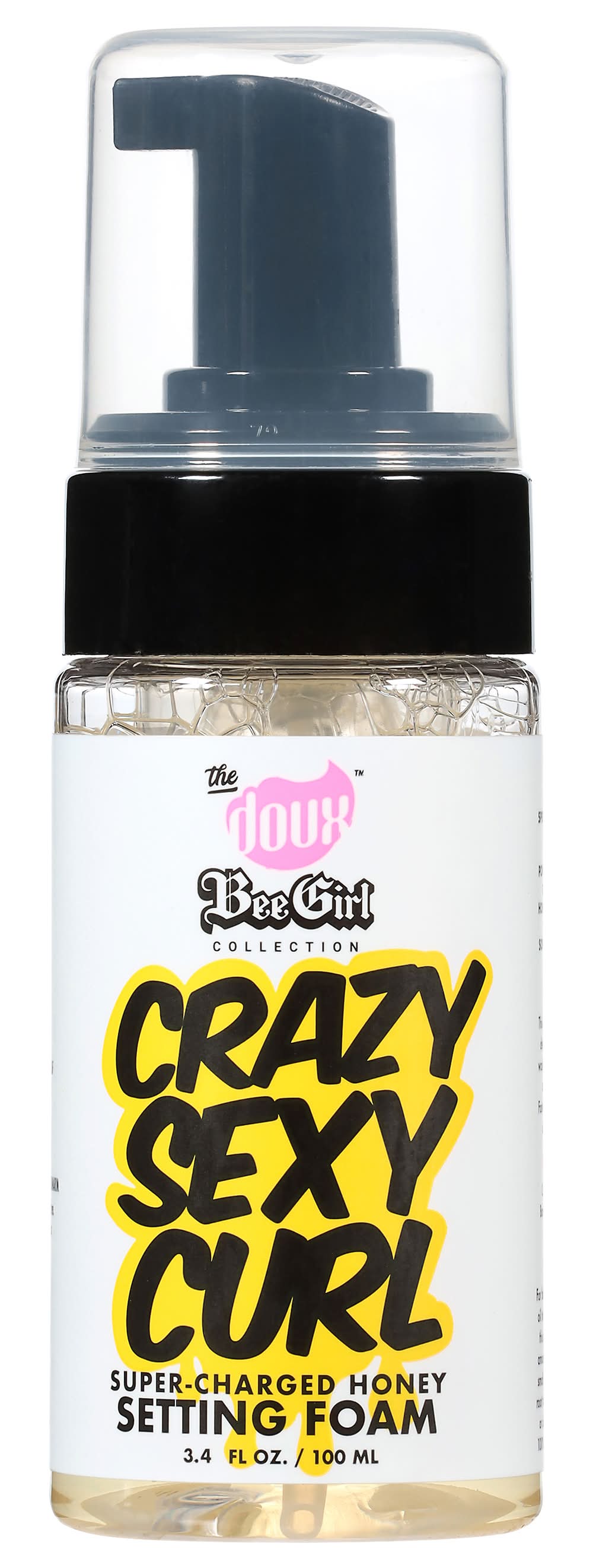 The Doux Bee Girl Super All-In-One Honey Setting Foam (3.4 oz)
