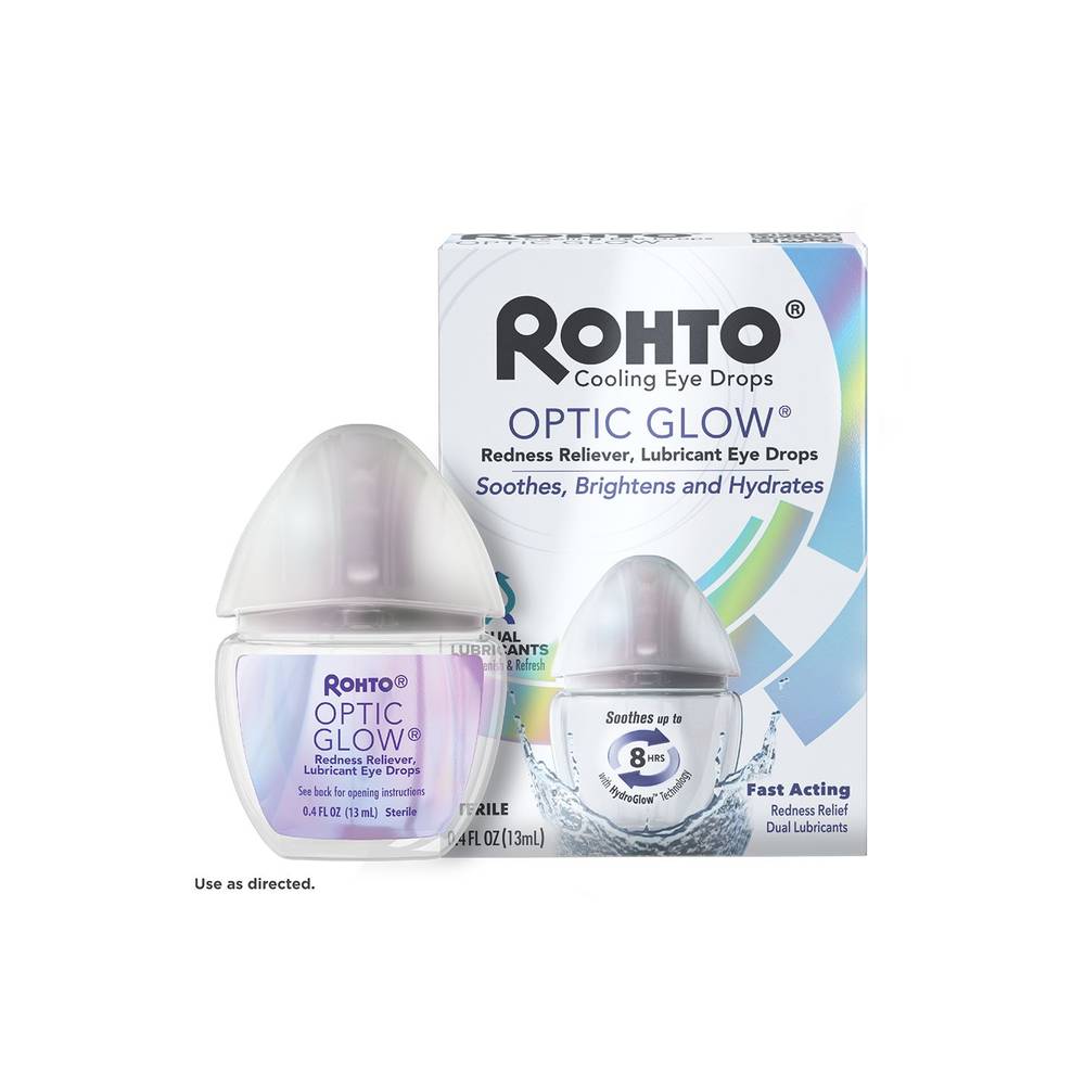 Rohto Optic Glow Cooling & Lubricant Eye Drops