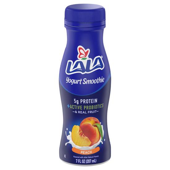 Lala Peach Drinkable Yogurt Smoothie With Probiotics (7 fl oz)