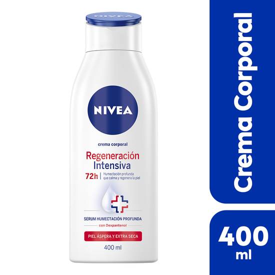 Nivea crema regeneración intensiva 72 h (botella 400 ml)