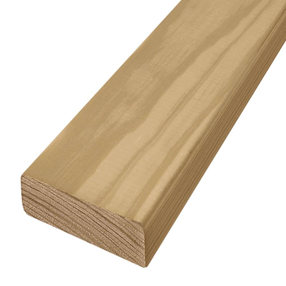 Severe Weather 2-in x 4-in x 8-ft #2 Prime Southern Yellow Pine Ground Contact Pressure Treated Lumber | 1255869