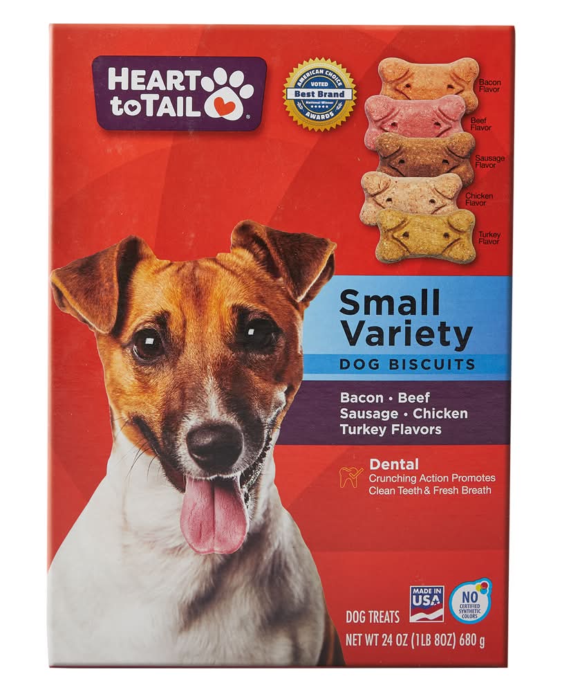 Heart to Tail Variety Dog Biscuits