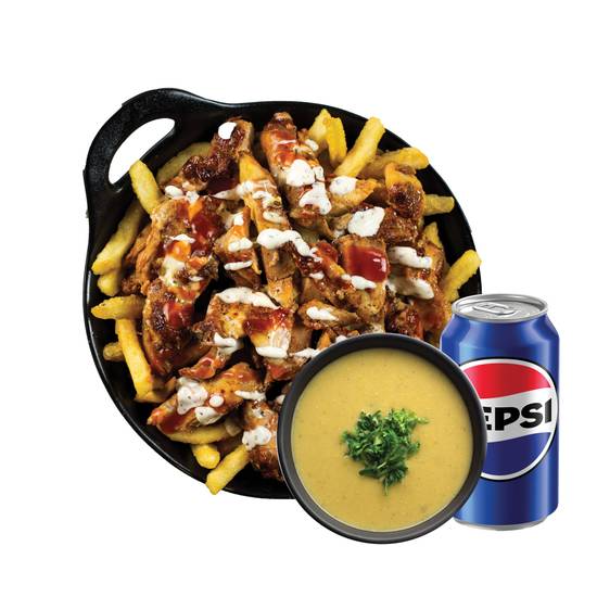 Pita Box Chicken Shawarma - Fries Combo