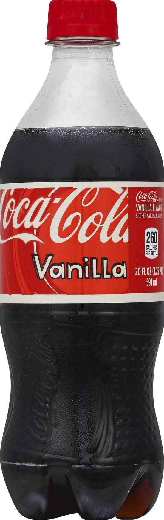 Coca-Cola Soda (20 fl oz) (vanilla)