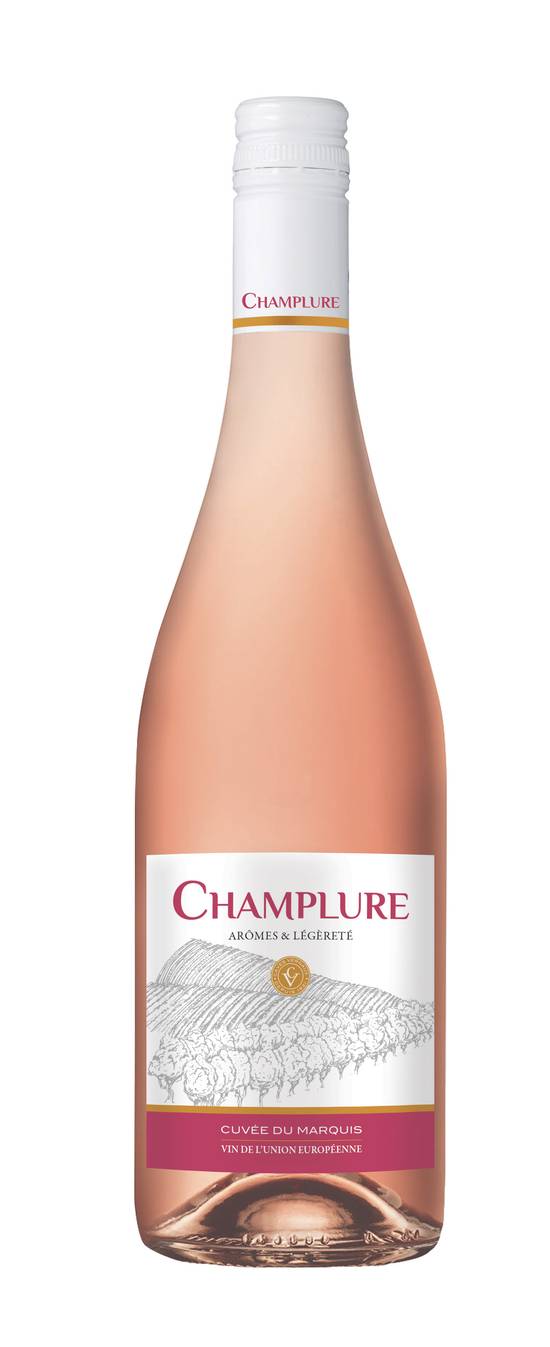 Champlure - Vin rosé les caves vernaux (750 ml)