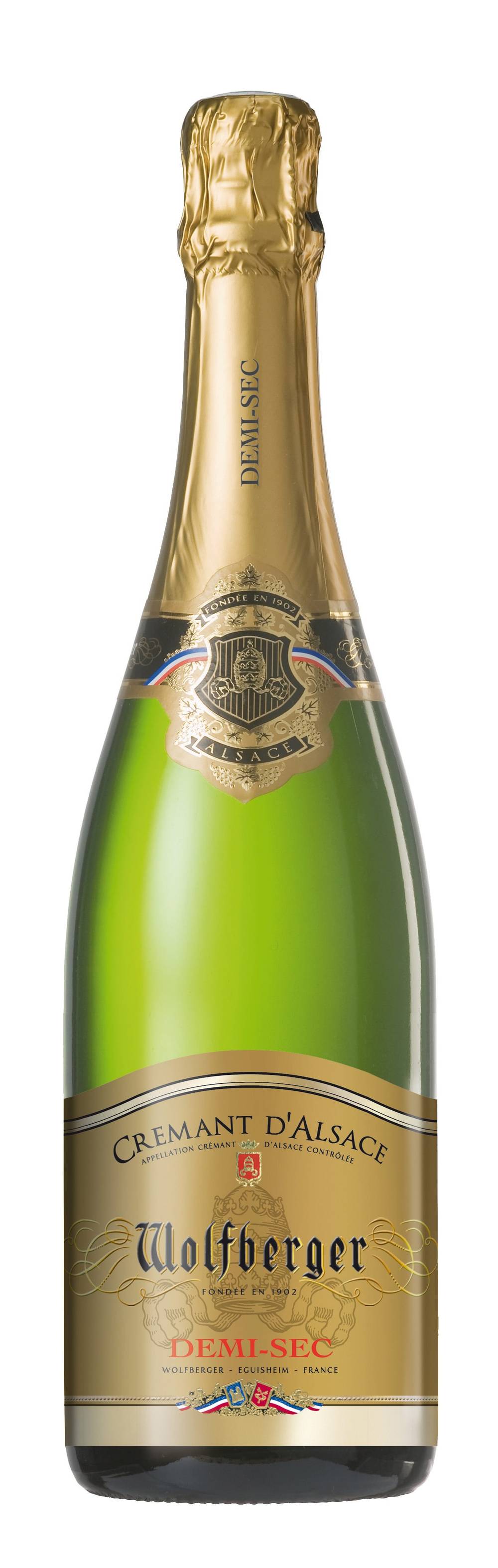 Wolfberger - Vin pétillant crémant d'alsace (750ml)