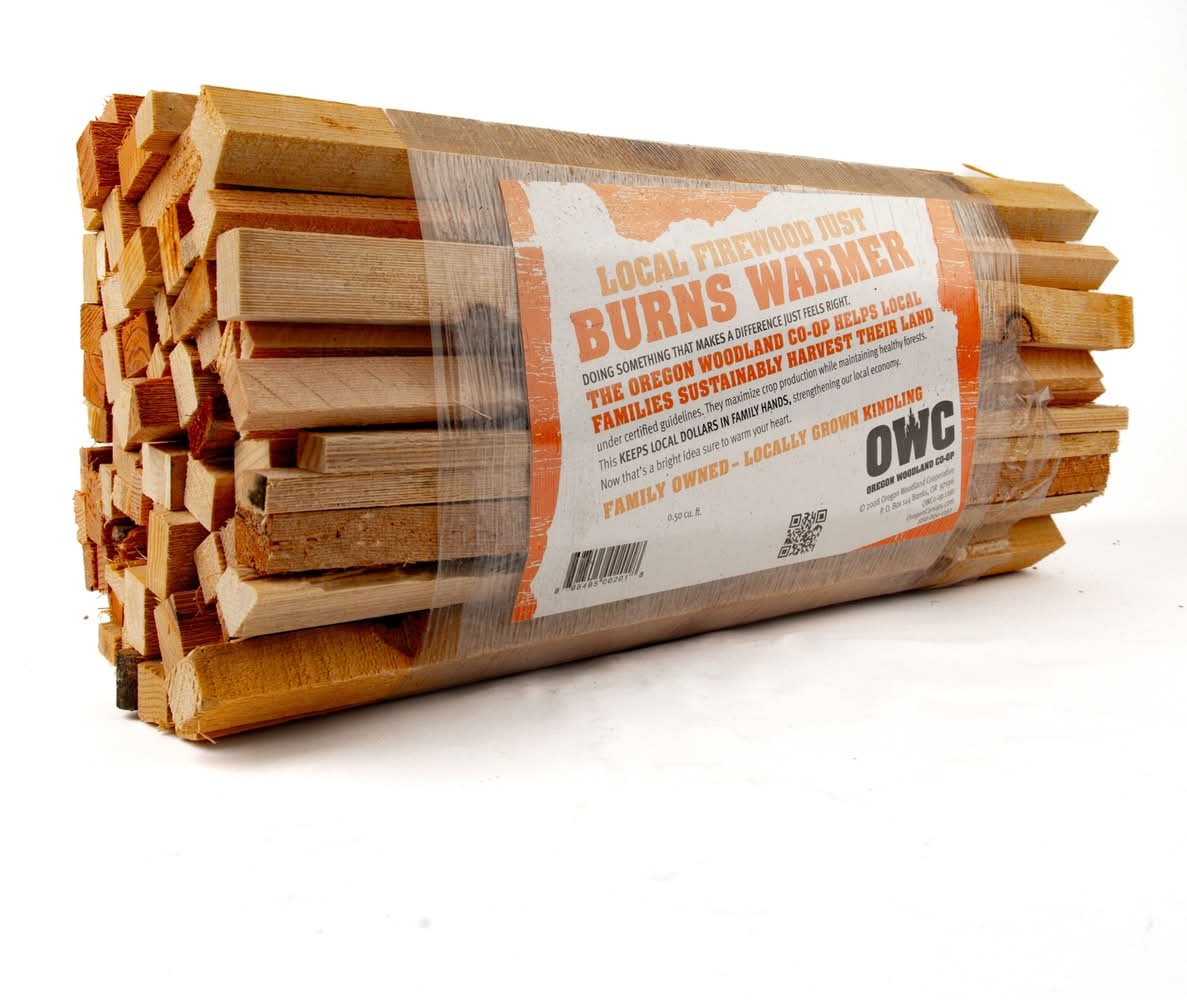Oregon Woodland Coop Burns Warmer Wood Kindling