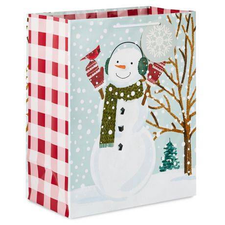 Hallmark Snowman Gift Bag L