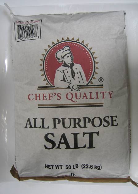 Chef's Quality - All Purpose Salt - 50 lbs (1 Unit per Case)
