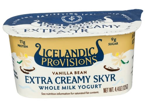 Icelandic Provisions Vanilla Bean Krimi Skyr Yogurt