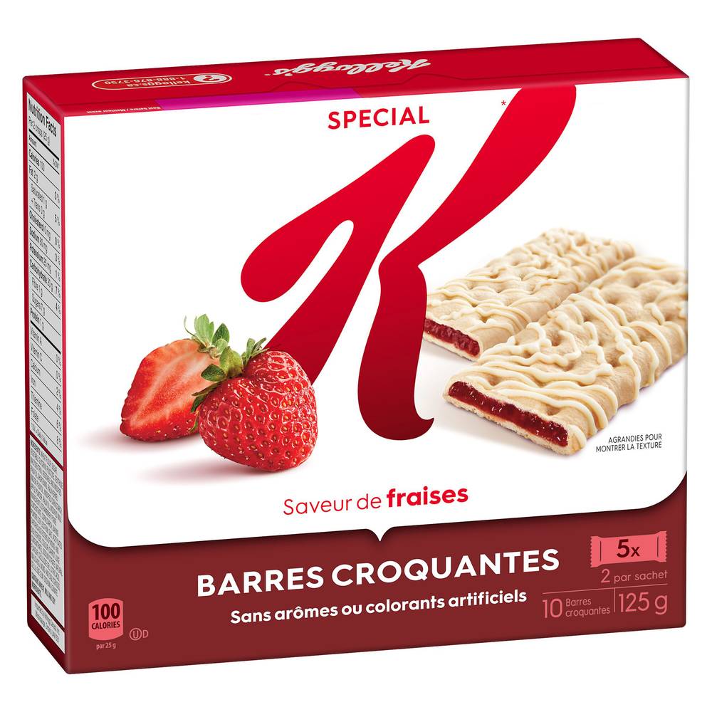 Special K Fruit Crisps Strawberry Flavour (125 g)