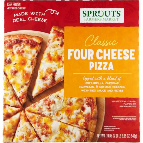 Sprouts Classic Four Cheese Pizza