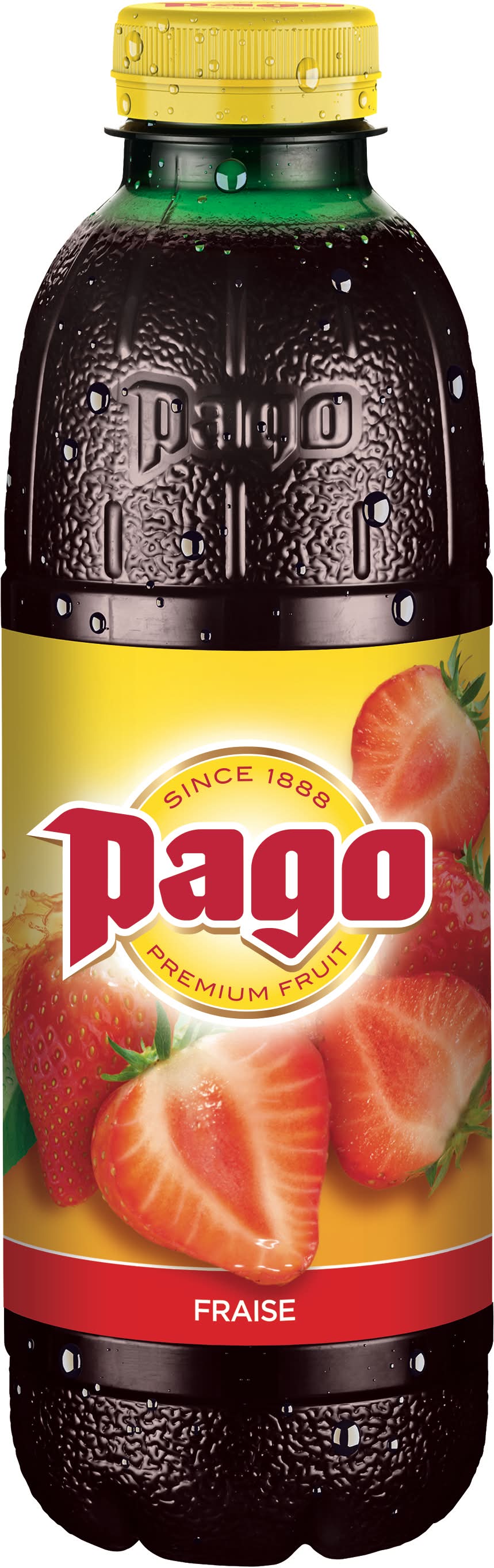 Pago - Boisson aux fruits, fraise (750ml)