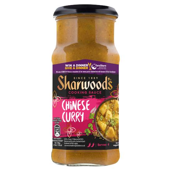 Sharwood's Cooking Sauce Chinese Curry (425g)