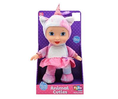 Animal Cuties Unicorn 10" Doll