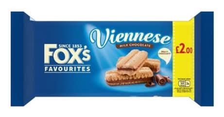 Fox's Viennese Milk Chocolate 120g