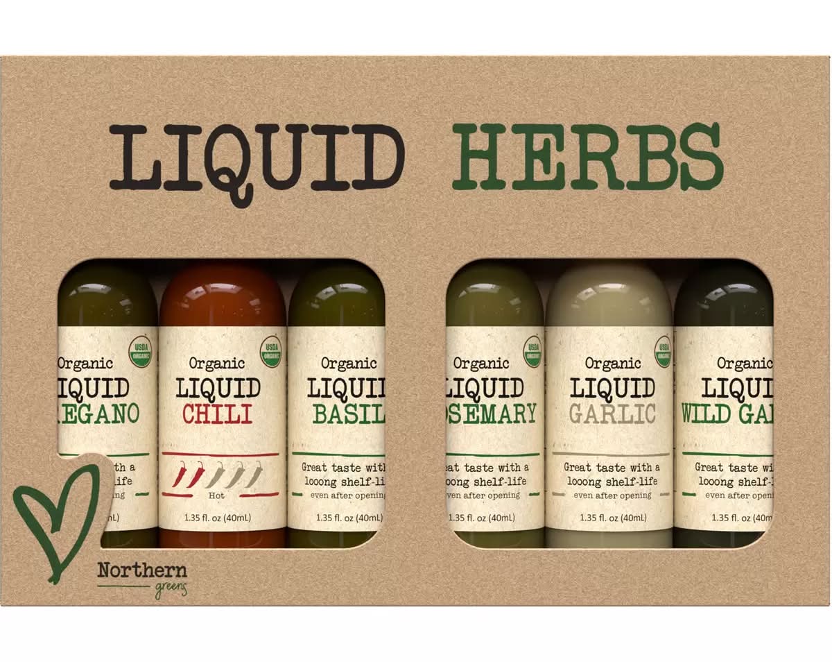 NORTHERN GREENS オ  ーガニックリキッドハーブ 40mlX 6本