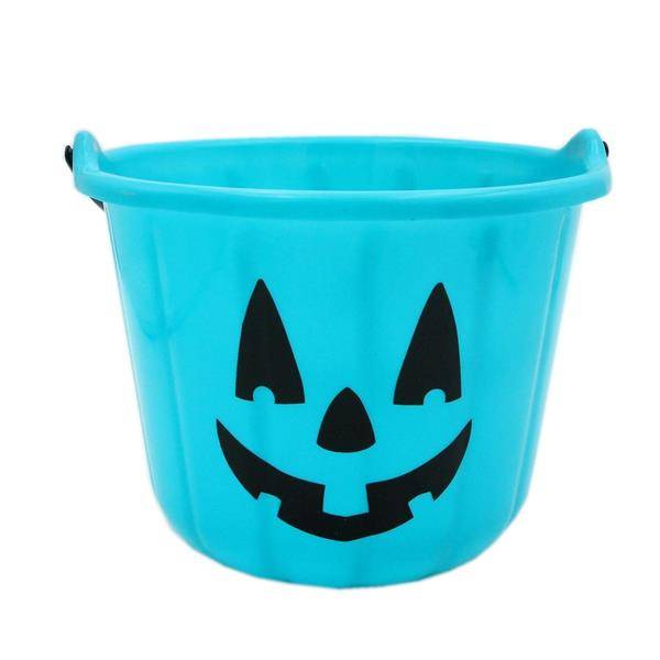 Halloween Teal Pumpkin Bucket