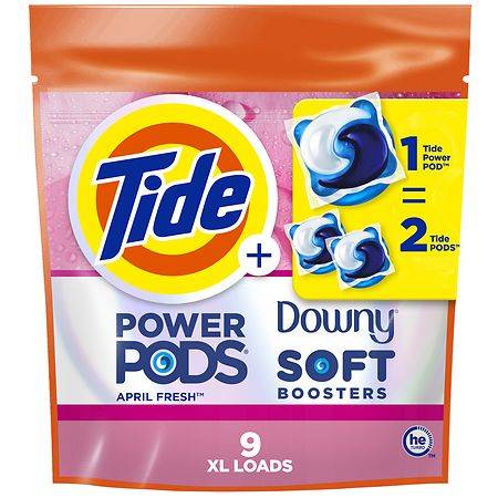 Tide Power PODs With Downy - 9.0 ea