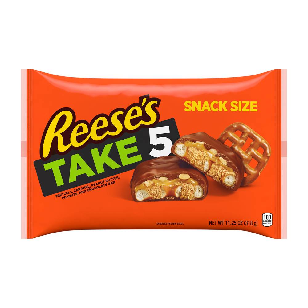 Reese's Take 5 Variety pack Pretzels Snack Bar (11.3 oz)