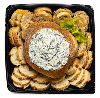 Tray Spinach Dip 16 Inch Square
