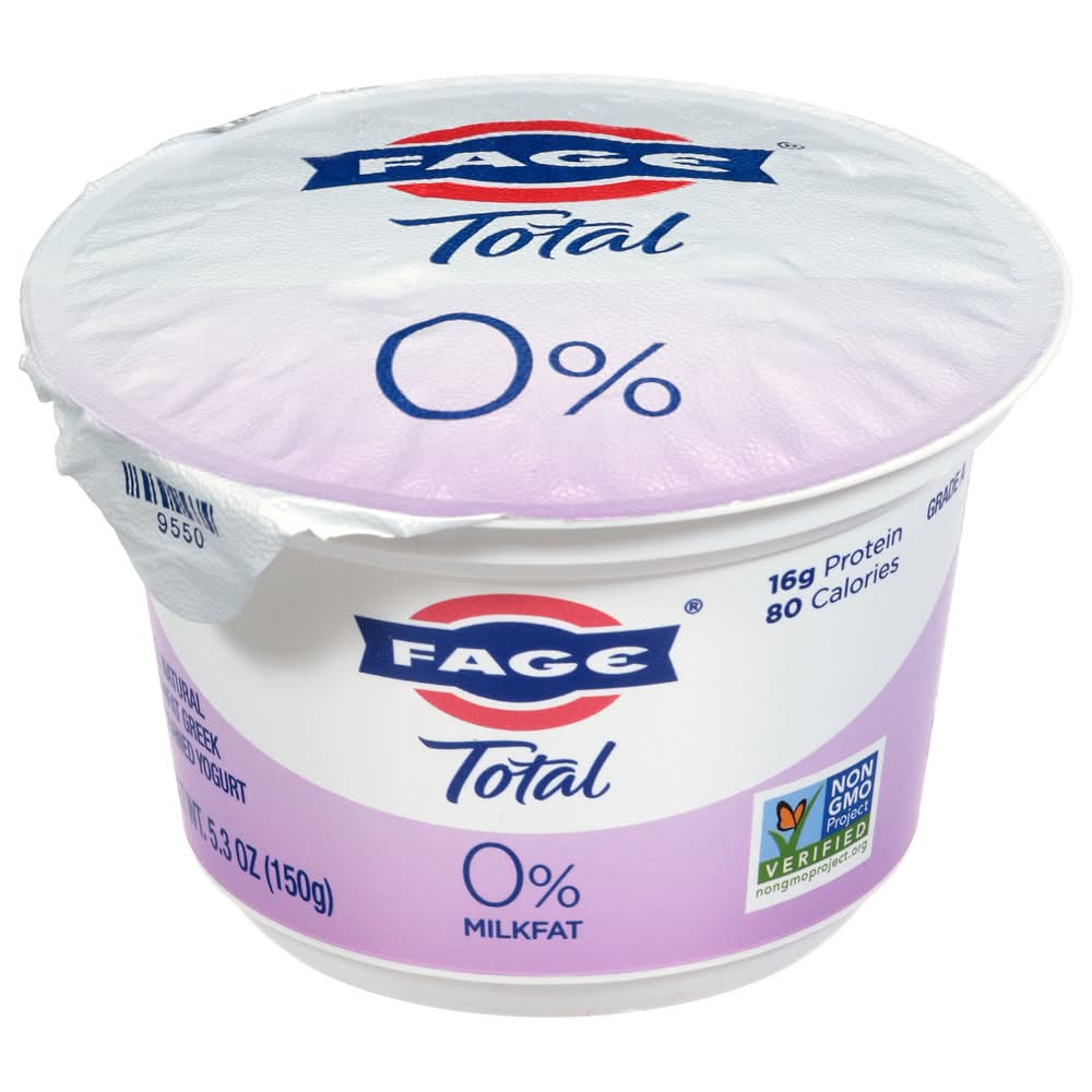 FAGE Total All Natural Nonfat Strained Greek Yogurt (5.3 oz)