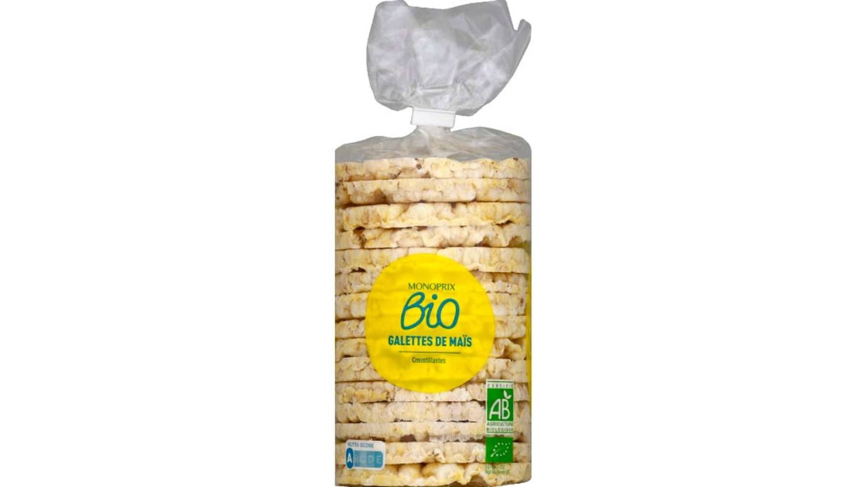 Monoprix - Galettes de maïs bio (115g)