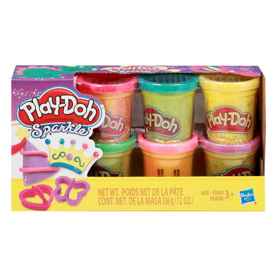 Play-Doh Age 3+ Sparkle Modeling Compound