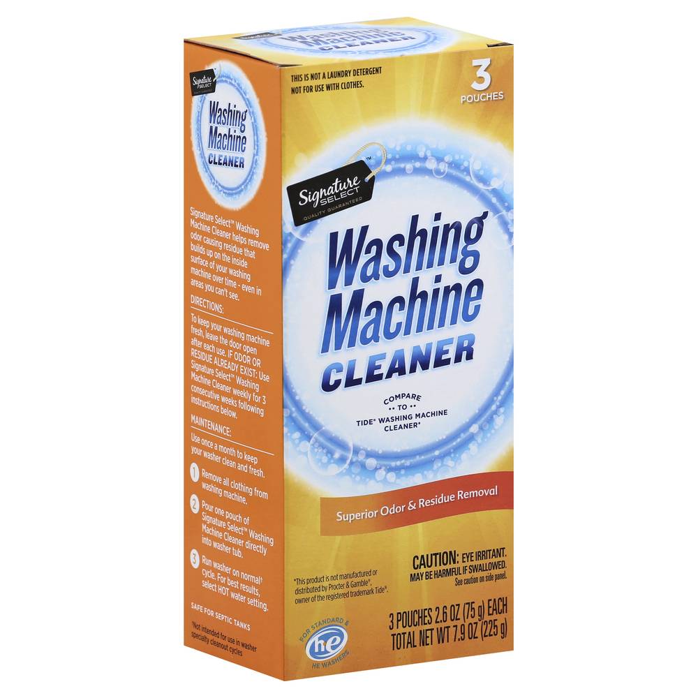 Signature Select Washing Machine Cleaner (3 x 2.6 oz)