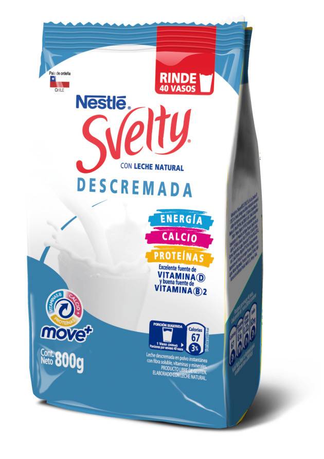 Leche en Polvo Descremada SVELTY