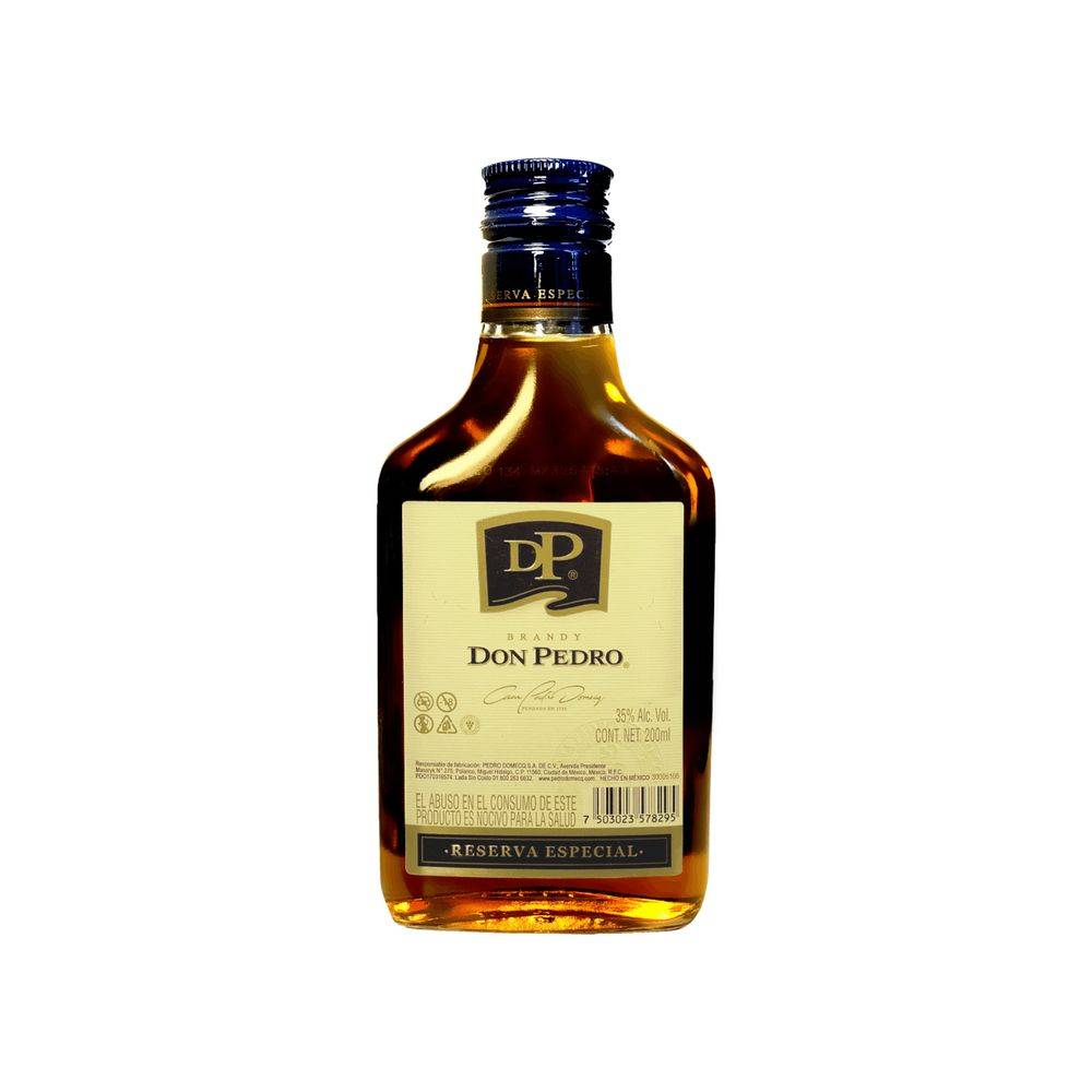 Don pedro brandy gran reserva (200 ml)