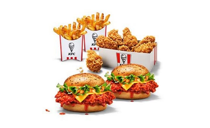 Zinger Dunked Bundle: Hot Wings