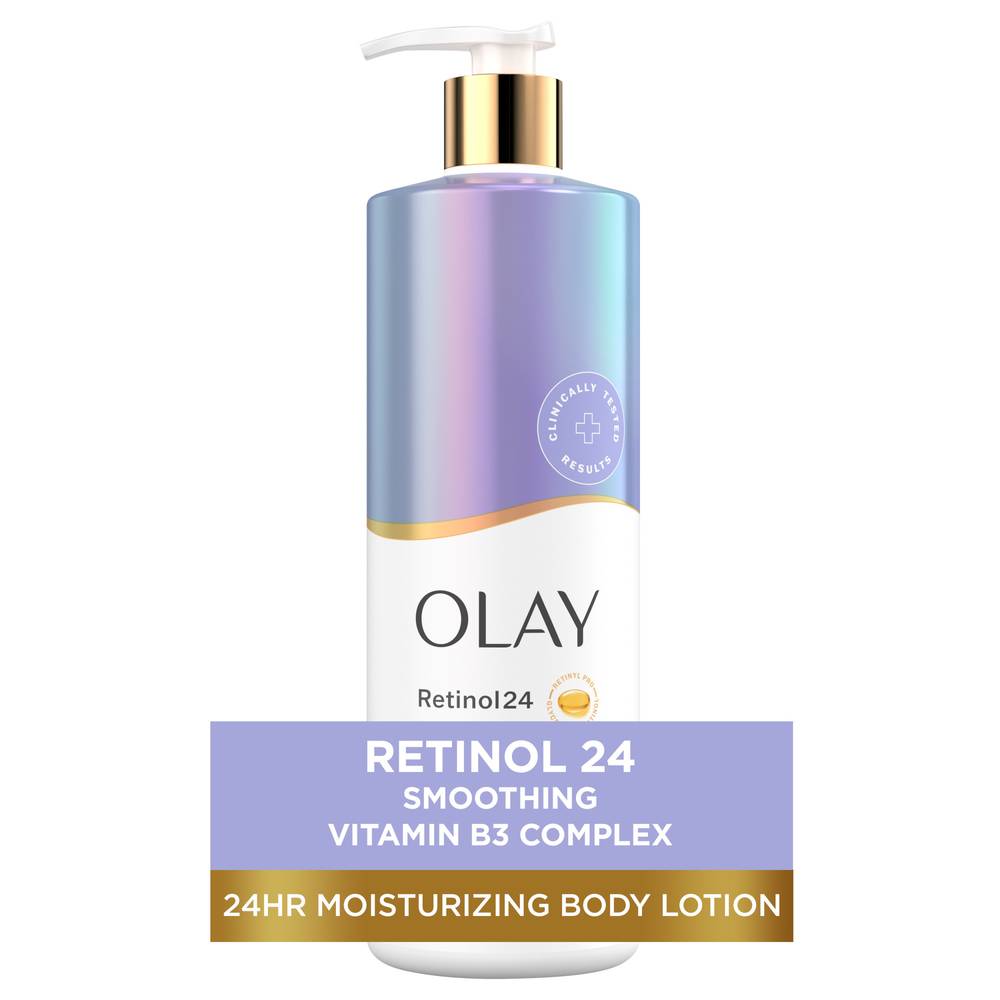 Olay Smoothing Retinol 24 Vitamin B3 Complex Moisturizing Body Lotion - 17 fl oz