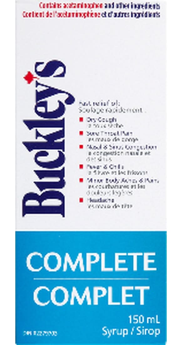 Buckley's Complete Cough Cold & Flu Syrup (150 ml)